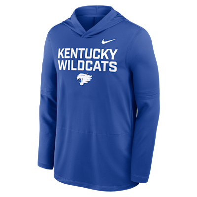 【Nike】Kentucky Wildcats Military Pullover Hoodie Kentucky Wildcats Fitness Men's Nike Therma College Pullover